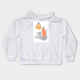 Pupil and teacher Kids Hoodie